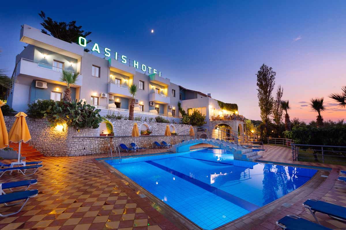 Crète - Rethymnon - Grèce - Iles grecques - Hôtel Oasis 2* sup
