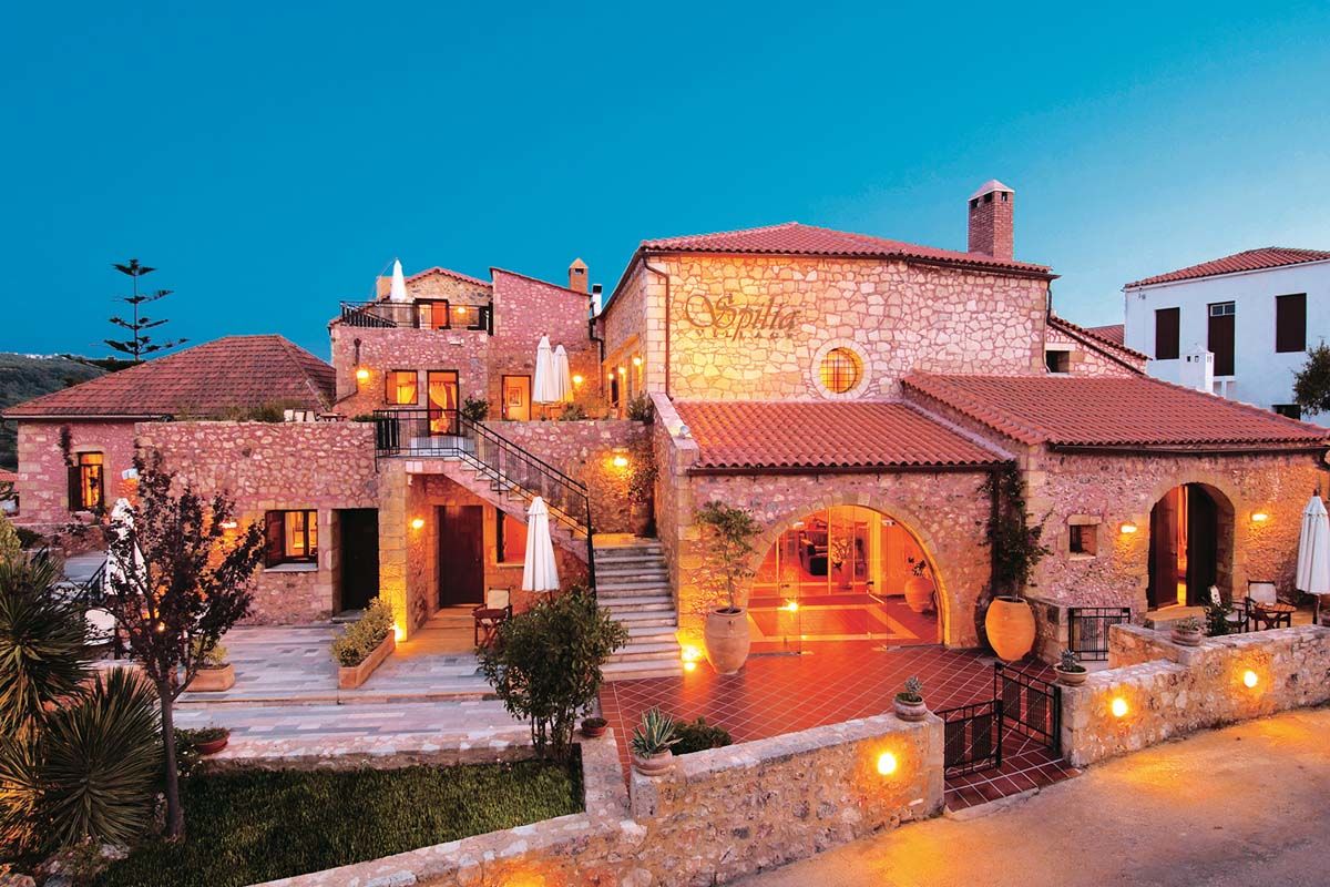 Crète - Kolymbari - Grèce - Iles grecques - Hôtel Spilia Village Cat. A - Arrivée La Chanée