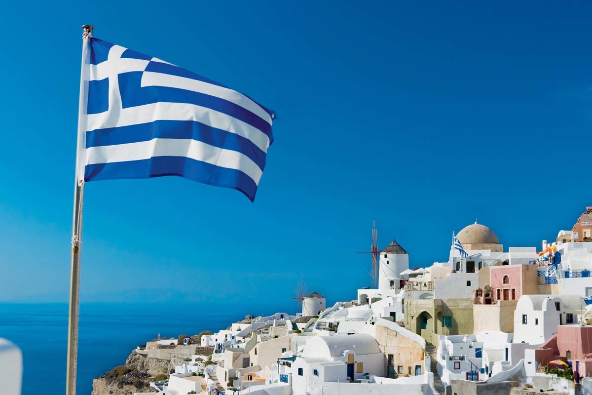 Grèce - Iles grecques - Les Cyclades - Circuit A la découverte des Cyclades - Arrivée Santorin