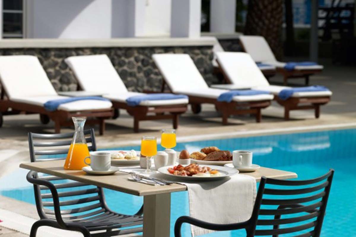 Grèce - Iles grecques - Les Cyclades - Santorin - Hôtel Afroditi Venus Beach Hôtel & Spa 4* - arrivée Santorin