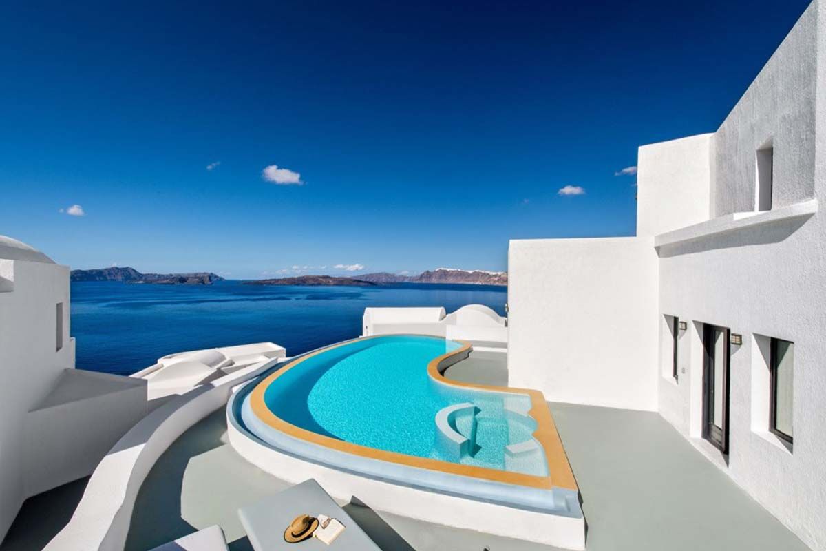 Ambassador Aegean Luxury 5* - arrivée Santorin