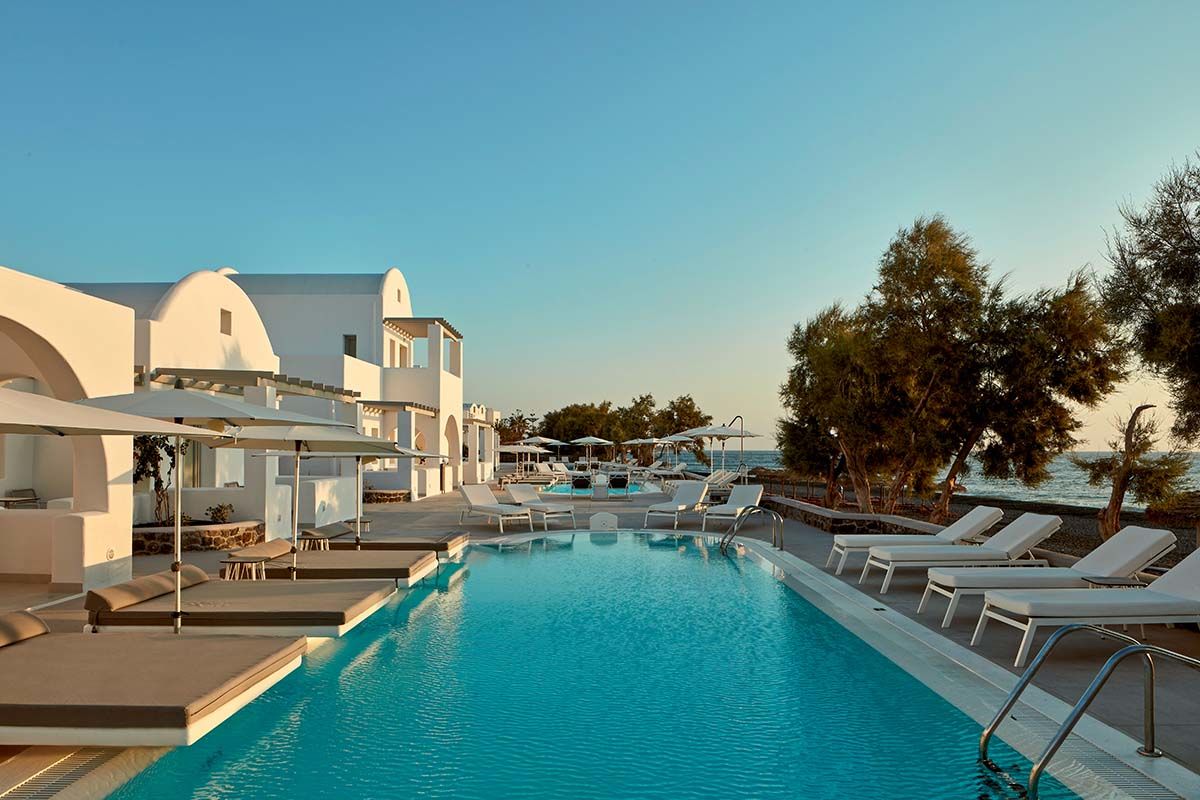 Costa Grand Resort & Spa 5* - arrivée Santorin