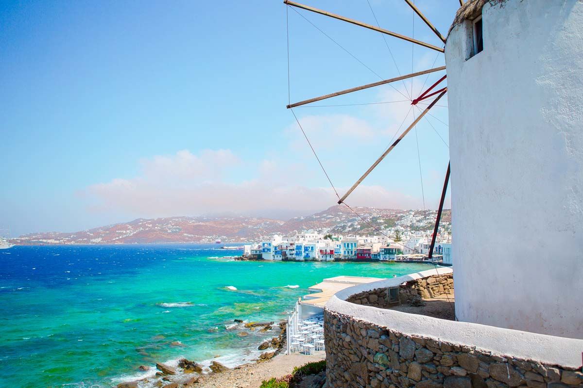 Combinés dans les Cyclades depuis Santorin - Santorin, Naxos et Mykonos en 4*